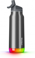HidrateSpark PRO Water bottle, 0,95 L, silver