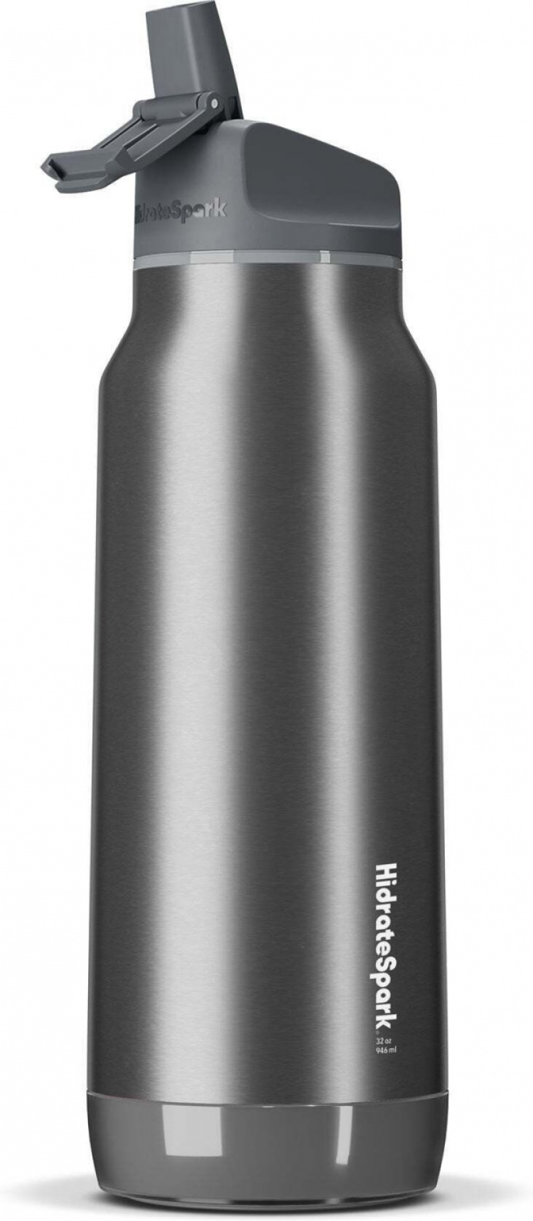 HidrateSpark PRO Water bottle, 0,95 L, silver