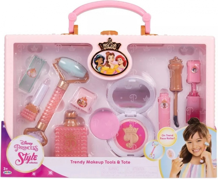 Disney Princess Style Collection make-up bag, 10 pieces