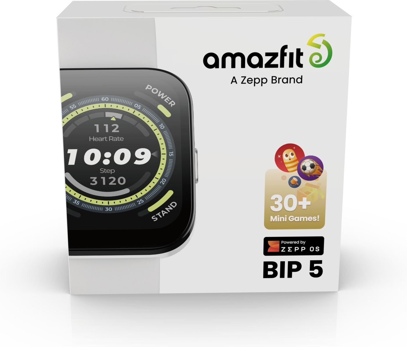 Amazfit - AMAZFIT BIP 5 クリームホワイト 未開封 Amazfit アマズフィット AMAZFIT スマートウォッチ Bip 5 ビップ