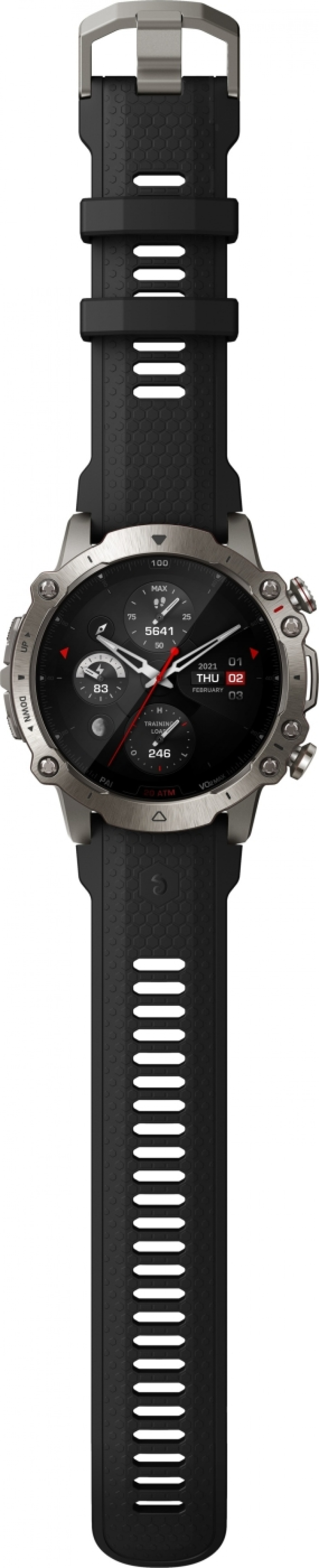Amazfit Falcon Titanium sports watch, 47 mm, grey
