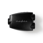 Nedis TosLink Adapter | TosLink Female | 2x TosLink Female | Splitter | ABS | Black | 1 pcs | Blister Nedis TosLink Adapter | TosLink Female | 2x TosLink Female | Splitter | ABS | Black | 1 pcs | Blister