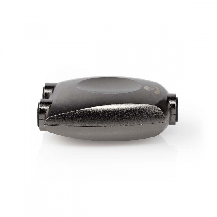 Nedis TosLink Adapter | TosLink Female | 2x TosLink Female | Splitter | Aluminium | Gun Metal Grey | 1 pcs | Box