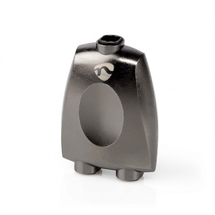 Nedis TosLink Adapter | TosLink Female | 2x TosLink Female | Splitter | Aluminium | Gun Metal Grey | 1 pcs | Box
