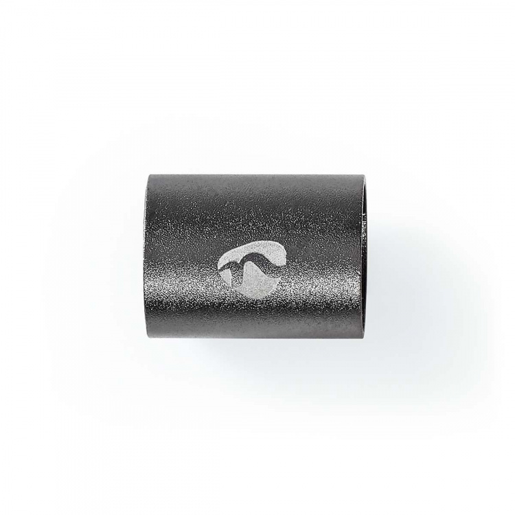Nedis TosLink Adapter | TosLink Female | TosLink Female | Straight | Metal | Gun Metal Grey | 1 pcs | Box