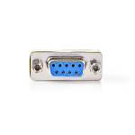 Nedis Serial Adapter | Adapter | D-SUB 9-Pin Female | D-SUB 9-Pin Female | Nickel Plated | Metal | Box Nedis Serial Adapter | Adapter | D-SUB 9-Pin Female | D-SUB 9-Pin Female | Nickel Plated | Metal | Box