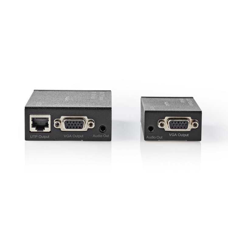 Nedis VGA extender | VGA / Audio | Distance up to: 300 m | Cat5e / Cat6 | 1920x1200 | Type C (CEE 7/16) Nedis VGA extender | VGA / Audio | Distance up to: 300 m | Cat5e / Cat6 | 1920x1200 | Type C (CEE 7/16)