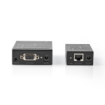Nedis VGA extender | VGA / Audio | Distance up to: 300 m | Cat5e / Cat6 | 1920x1200 | Type C (CEE 7/16) Nedis VGA extender | VGA / Audio | Distance up to: 300 m | Cat5e / Cat6 | 1920x1200 | Type C (CEE 7/16)
