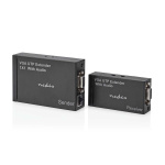 Nedis VGA extender | VGA / Audio | Distance up to: 300 m | Cat5e / Cat6 | 1920x1200 | Type C (CEE 7/16) Nedis VGA extender | VGA / Audio | Distance up to: 300 m | Cat5e / Cat6 | 1920x1200 | Type C (CEE 7/16)