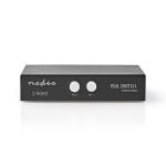 Nedis VGA Switch | 2 port(s) | Maximum resolution: 2560x1600 | 500 mHz Nedis VGA Switch | 2 port(s) | Maximum resolution: 2560x1600 | 500 mHz