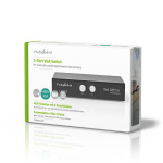 Nedis VGA Switch | 2 port(s) | Maximum resolution: 2560x1600 | 500 mHz Nedis VGA Switch | 2 port(s) | Maximum resolution: 2560x1600 | 500 mHz