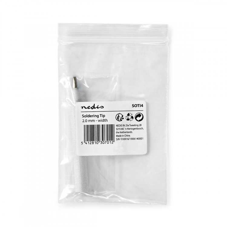 Nedis Soldering Tip | 2.0 mm | Round | Suitable for: Universal | Silver Nedis Soldering Tip | 2.0 mm | Round | Suitable for: Universal | Silver
