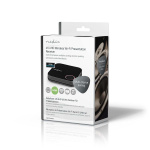 Nedis Wireless HDMI™ Transmitter | Wi-Fi | 2400 MHz | 30.0 m (line of sight) | Maximum resolution: 4K@60Hz | 0.04 Gbps | IR Return function | PVC | Black Nedis Wireless HDMI™ Transmitter | Wi-Fi | 2400 MHz | 30.0 m (line of sight) | Maximum resolution: 4K@60Hz | 0.04 Gbps | IR Return function | PVC | Black