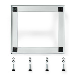 Nedis Stand for Washing Machine & Dryer | 150 kg | White Nedis Stand for Washing Machine & Dryer | 150 kg | White