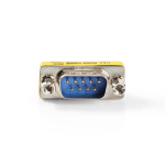 Nedis Serial Adapter | Adapter | D-SUB 9-Pin Male | D-SUB 9-Pin Male | Nickel Plated | Metal | Metal | Box Nedis Serial Adapter | Adapter | D-SUB 9-Pin Male | D-SUB 9-Pin Male | Nickel Plated | Metal | Metal | Box