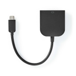 Nedis USB-C™ Adapter Cable | Type-C™ Male - DVI-D 24+5 Female | 0.2 m | Black