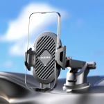 Dudao F2S Upgrade foldable suction cup phone holder Black