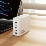 Dudao A228EU 228Watt Adapter GaN 4xUSB-C + 1xUSB-A White