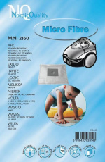 Nordic Quality MNI 2160 Dammsugarpåsar, 5 st