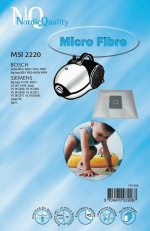 Nordic Quality MSI 2220 Dammsugarpåsar, 5 st Nordic Quality MSI 2220 Dammsugarpåsar, 5 st