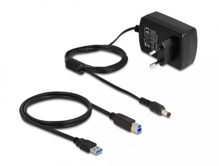 DeLOCK Dual Docking Station for 2 x SATA HDD / SSD