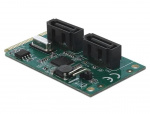 DeLOCK Mini PCIe Converter to 2 x SATA with RAID
