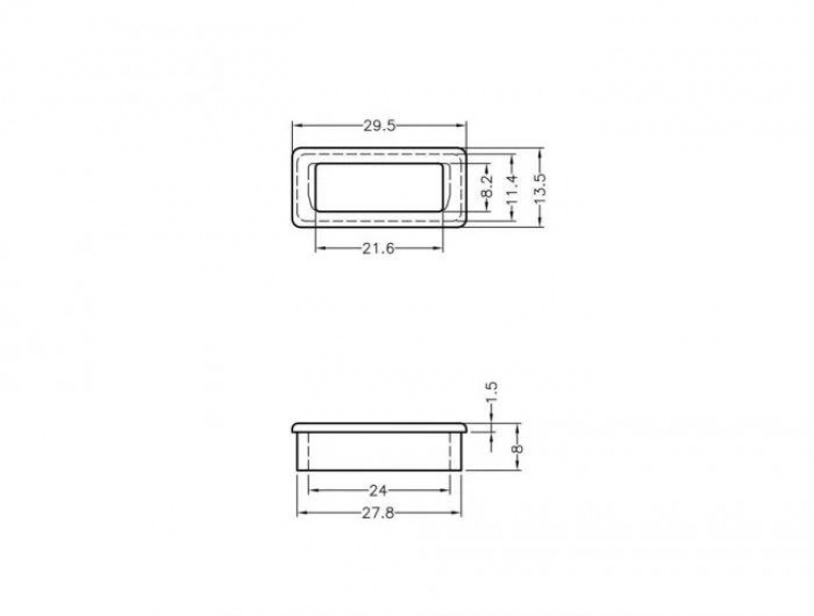 DeLOCK Dust Cover for DVI female 10 pieces black