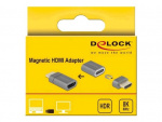 DeLOCK HDMI Adapter male to female 8K 60 Hz magnetic