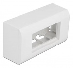 DeLOCK Surfacemounted Housing Easy 45 Modules 152 x 82 mm white