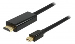 DeLOCK Cable Mini Display Port 1.1 male to HDMI-A male, full HD DeLOCK Cable Mini Display Port 1.1 male to HDMI-A male, full HD