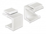 DeLOCK Keystone cover white 4 pieces