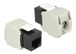 DeLOCK Keystone Module RJ45 jack > LSA Cat.6 UTP black