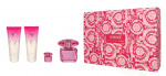 Versace Bright Crystal Absolu Giftset 295 ml Edp Spray 90ml/Body & Showergel 100ml/Body Lotion 100ml/Edp 5ml