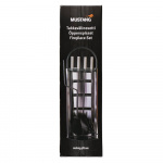 Mustang Fireplace Set 4-Piece Stainless Mustang Fireplace Set 4-Piece Stainless