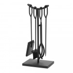 Mustang Fireplace Set Bridge 4-Pieces