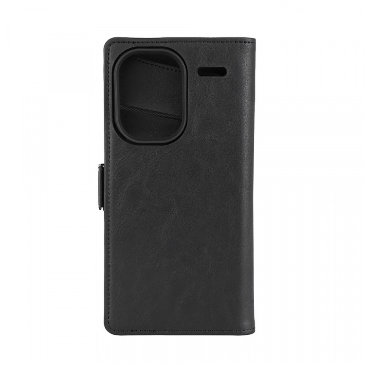 Gear Wallet Case 3 Card Slots Black - Xiaomi Redmi Note 13 Pro+ 5G