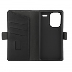 Gear Wallet Case 3 Card Slots Black - Xiaomi Redmi Note 13 Pro+ 5G