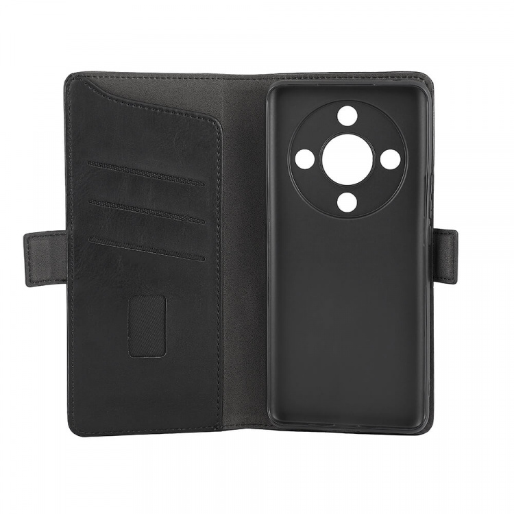 Gear Wallet Case 3 Card Slots Black - Honor Magic 6 Lite