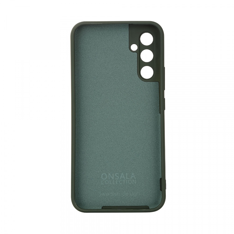 Onsala Phone Case with Silicone Feel Olive Green - Samsung A35 5G Onsala Phone Case with Silicone Feel Olive Green - Samsung A35 5G