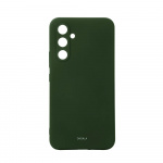 Onsala Phone Case with Silicone Feel Olive Green - Samsung A55 5G