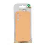 Onsala Phone Case with Silicone Feel Apricot - Samsung A35 5G