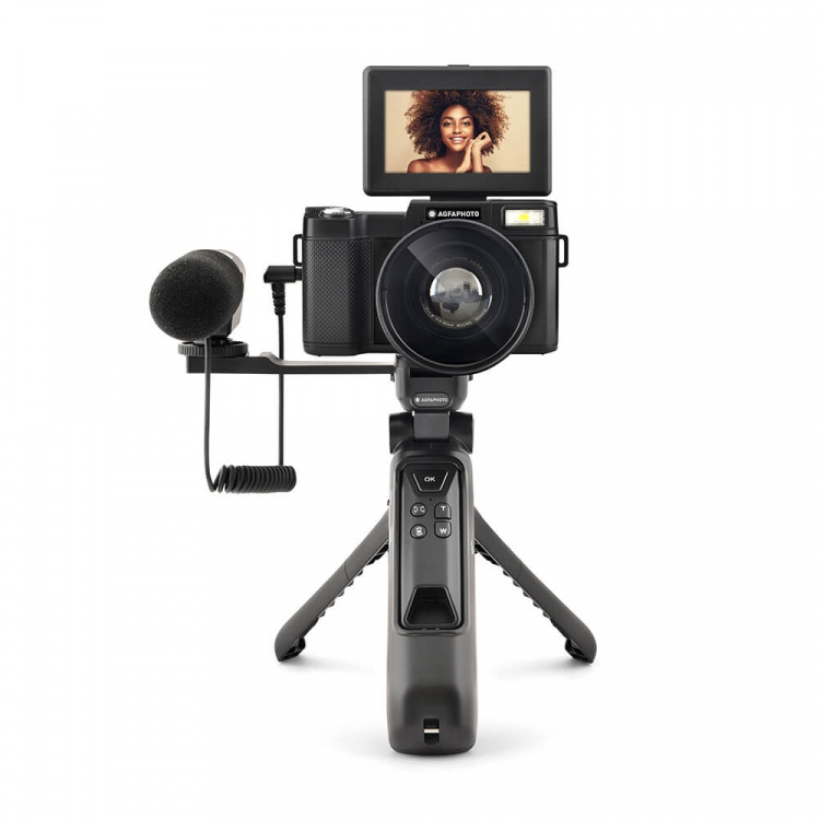 Agfa PHOTO Vlogging Camera Realishot 16x Digital Zoom