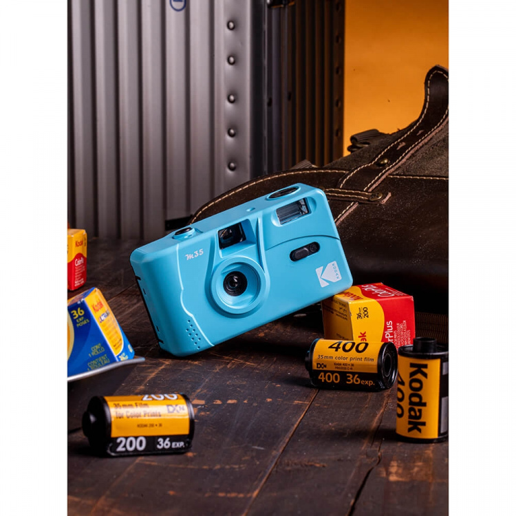 Kodak Analog Camera M35 Blue Kodak Analog Camera M35 Blue