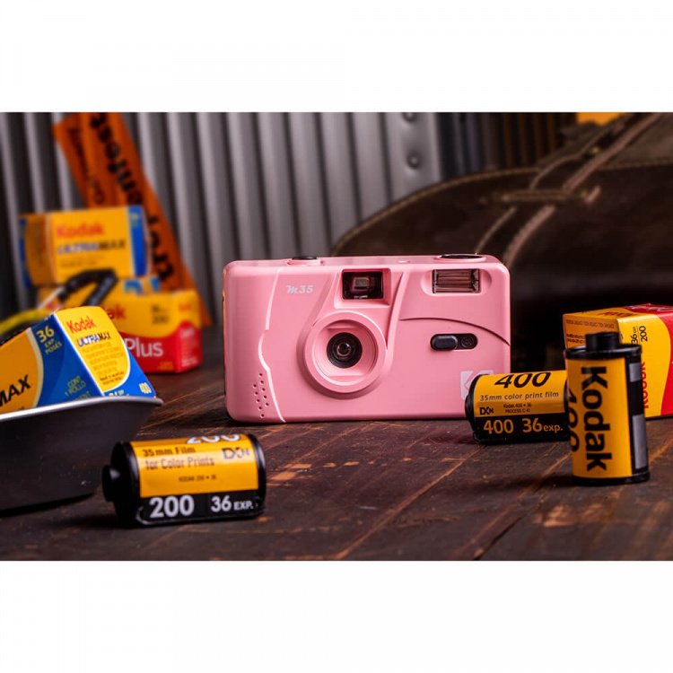 Kodak Analog Camera M35 Pink Kodak Analog Camera M35 Pink