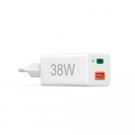 Hama Mini-charger USB-C + USB-A Qualcomm 3.0 38W White