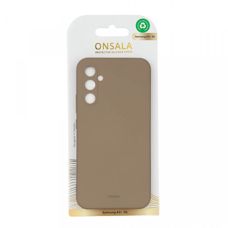 Onsala Phone Case with Silicone Feel Summer Sand - Samsung A35 5G