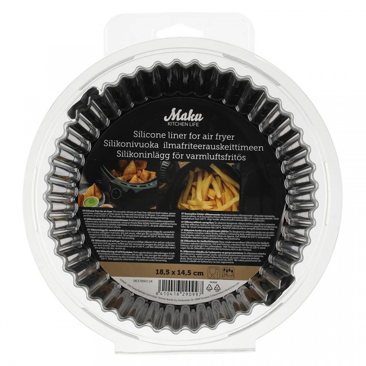 Maku Silicone Liner for Air Fryer 18,5x14,5 cm
