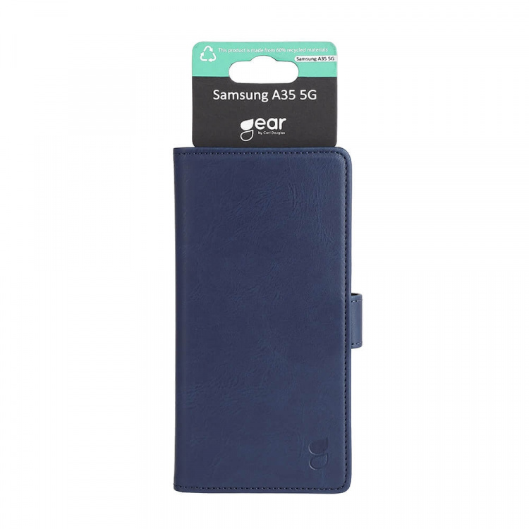 Gear Wallet Case 3 Card Slots Blue - Samsung A35 5G