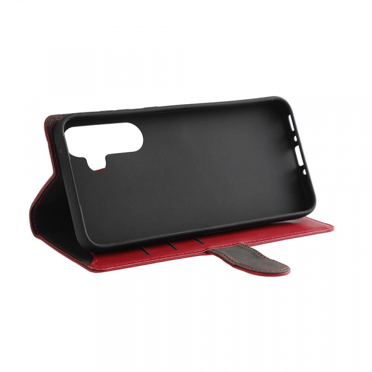 Gear Wallet Case 3 Card Slots Red - Samsung A35 5G