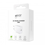 Gear Charger 220V 1xUSB-C PD/PPS 30W White Gear Charger 220V 1xUSB-C PD/PPS 30W White